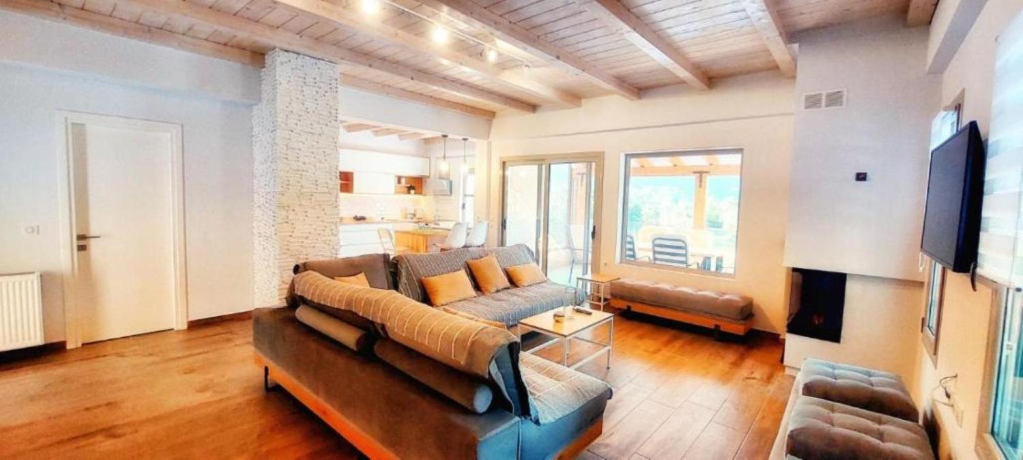 Petra House Villa Áno Korakiána Екстериор снимка