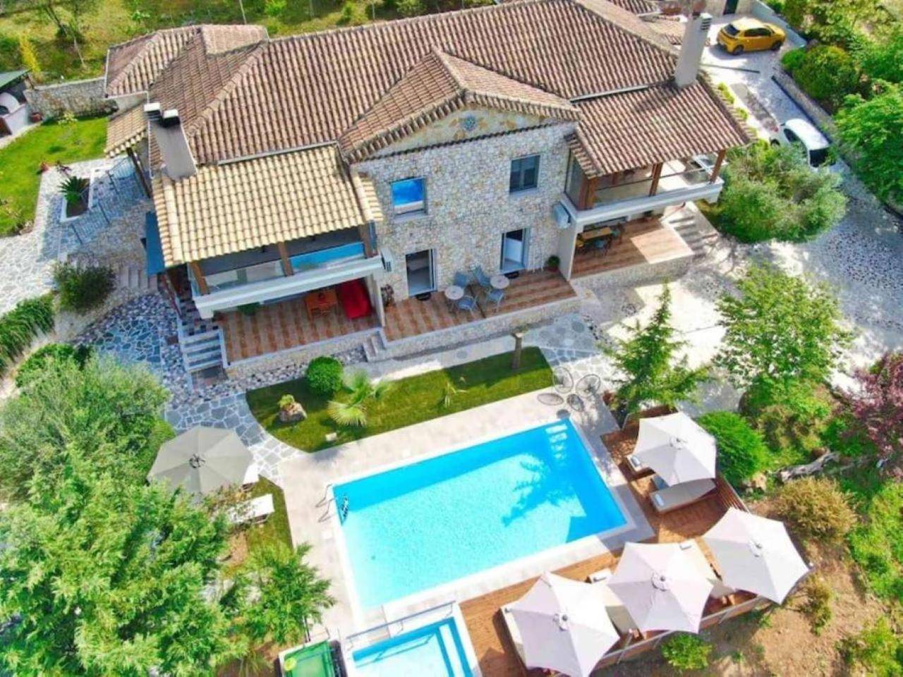 Petra House Villa Áno Korakiána Екстериор снимка